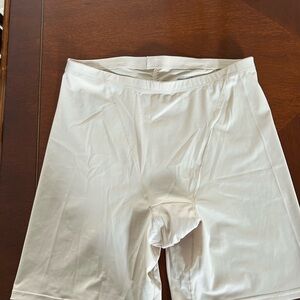 White Compression Shorts